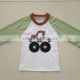 Hot Sale Cute Little Gril Pritingr Uffle Boutique Dress thumbnail-5