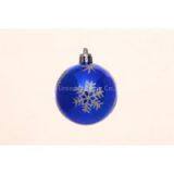 Decorative Gifts Shiny Painted Plastic Christmas Ball