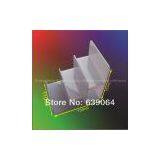 Three Layers Stand for Cosmetic High Quality and Low Price White Acrylic Wallet Display Case Acrylic Display Stand