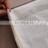 white cotton waffle towel for bath