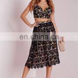 Sexy Women Floral Lace Bralet Bra Bustier Crop Top With Adjustable Shoulder Strap thumbnail-5