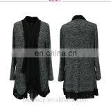 Cardigan 2017 Women Zebra Printed Sweater Knitwear Cardigan With Shawl Neck thumbnail-5