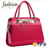 CR high reputation manufacture fashion stylish shell shaped pu leather women handbag brand