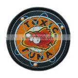 Washable Embroidered Woven Patch Fabric Woven Labels thumbnail-1