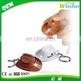 Winho Customized Logo Mini Cowboy Hat Led Key Chain
