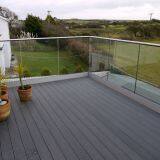 Aluminium Frameless Glass Balustrade System for Residential / Commerical Balocny / Fence Railing thumbnail-2