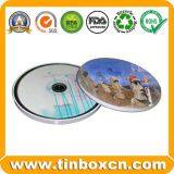 Round CD Tin Box for Metal CD Bag, Tin CD Case thumbnail-3