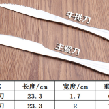 Stylish Stainless Steel Shiny Knife, Fork, Spoon, Western Dinnerware, Knife, Fork, Spoon, Steak, Knife and Fork thumbnail-3