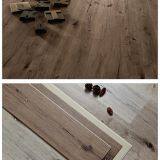 SPC Floor Plastic Flooring Sheet Tiles Slotted Click Lock 4.2mm Thickness 0.1mm Wear Layer