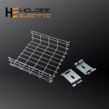 Hot dip galvanized power engineering and communication project straight wire mesh cable tray / zinc basket wire tray low price