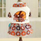 Pet Products Clothes Small Dogs Pet Products Tweed Skirt With Bow Tie Dog Clothes thumbnail-1