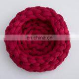 Cotton Tube Braid Yarn Hand Knitting Pet Blankets Machine Washable thumbnail-5