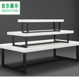 Wood Customized Grocery Store Shopping Mall Retail Store Shoes Display Rack and Stand thumbnail-3