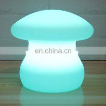 Amazon remote control mushroom shaped design night light antique rechargeable remote colorful Desk night Lamp