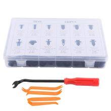 OEM 240pcs 12Sizes Black Auto Body Fastener, Trunk Bumper Fastening Tools thumbnail-4