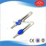Popular Slant Tip Eyebrow Tweezers /silicone Tweezers
