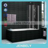 6mm Frameless Swing With Handle Shower Doors thumbnail-1
