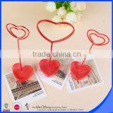 Heart Resin Base Customized Place Card Holder thumbnail-3