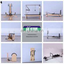 Pilates Machine Functional Trainer Yoga Pilates Aluminium Reformer With Half Trapeze thumbnail-4