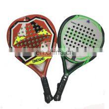 Low MOQ Customized Carbon Fiber Cheap Padel Tennis Racket With Soft EVA thumbnail-1