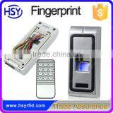 Stand alone waterproof outdoor fingerprint biometric reader metal rfid access control system