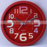 30cm Size Plastic Quartz Wall Clock Modern Design thumbnail-1
