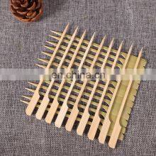 Eco Friendly Outdoor Picnic Disposable Long Wooden Grill Skewer Barbecue/ Flat Kebab Bbq Bamboo Incense Charcoal Stick in China thumbnail-1