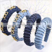 In Stock 2020 Bling Designer Diamond Women Rhinestone Headbands thumbnail-2