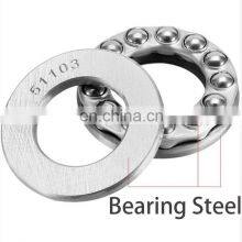 51103 Thrust Ball Bearings 17mm x 30mm x 9mm Bearing Steel Single Row Roller thumbnail-3