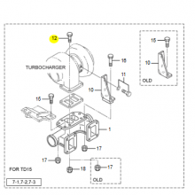 32532-06445 Bolt Suit For Mitsubishi S6R thumbnail-3
