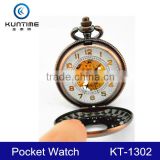 skeleton watch antique mechanical pocket watch
