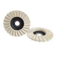 Wool Felt Flap Polishing Disc, Wool Polishing Wheel Disc Buffing Pad, Premium Felt Polishing Pads for Metal, Marble Stone, Furniture Car Wax thumbnail-5