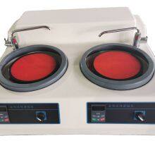 Factory Price HST-MP2 Two Disc Manual Grinding and Polishing Testing Equipment Machine for Lab thumbnail-1