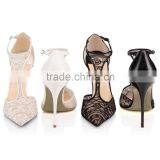 transparent lace classicality comfort shoes ladies newstyle women dress shoes office lady shoes