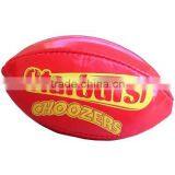 Red Rugby Ball High Quality