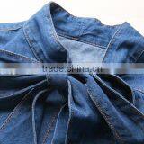 Newest Jean Shirt Floral Jean Tops Jean Summer Shirts thumbnail-2