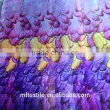 100% Silk Chiffon Woven Beautiful Digital Printing Fabric
