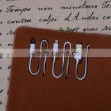 Wholesale High Quality Multifunction Business Custom Leather Trifold Power Bank Notebook thumbnail-4