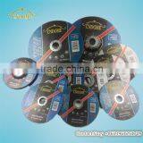 Resin Bonded 4'' 4.5'' 5'' 6'' 7'' 9'' INCH Cutting Wheel Grinding Wheel Specification for Metal With High Quality thumbnail-1