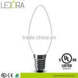 UL Listed High Lumen Glass 360 Degree 2w 4w 6w E12 Dimmable Led Lamp thumbnail-5