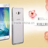 Luxury Hard Case Aluminum Metal Ex Bumper With Bling Bling Diamond Edged Cell Phone Frame Cell Phone Cases for Samsung A7 thumbnail-4