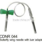 Butterfly Blood collection needle with Luer Adapter