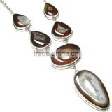 925 Natural Gemstone Jewelry Fashion necklace wholesale