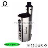 Kanger Dripbox 160 W 100% Original 7.0 ml Kangertech Dripbox 160 W TC Mod Kit Upgraded From Kanger Dripbox