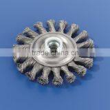 TWIST KNOT WIRE SINGLE SECTION BRUSHES WITH THREAD thumbnail-1