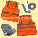 Orange Safety Reflective Vest With High Reflective Tape thumbnail-1
