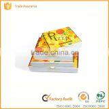 Wholesale Custom Square Colorful Eco-friendly Food Grade Cardboard Box Folding Paper Pizza Box Packaging Supplier's Choice