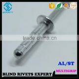 HIGH QUALITY FACTORY DOME HEAD A/S MULTI GRIP POP BLIND RIVETS thumbnail-1