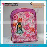 School Bag Girl With Trolley thumbnail-1