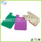 Colorful Silicone Card Holder With 3m Sticker for Mobile Phone